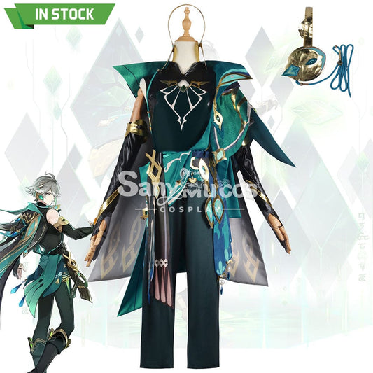 【In Stock】Game Genshin Impact Cosplay Alhaitham Costume Plus Size Costumes 1000