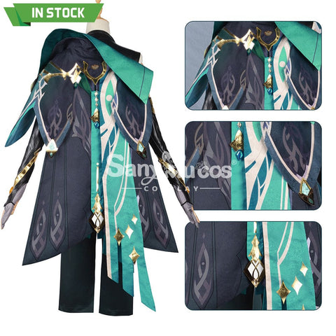 【In Stock】Game Genshin Impact Cosplay Alhaitham Costume Plus Size Costumes