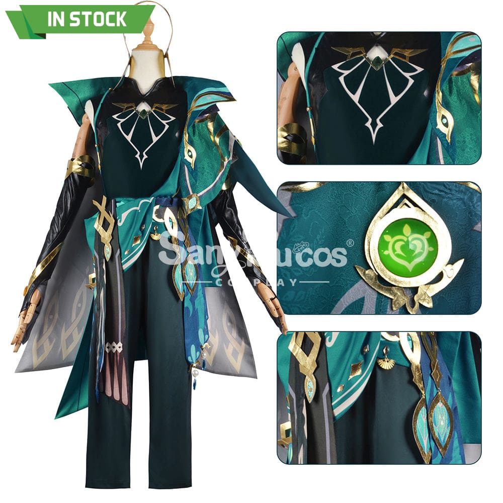 【In Stock】Game Genshin Impact Cosplay Alhaitham Costume Plus Size Costumes