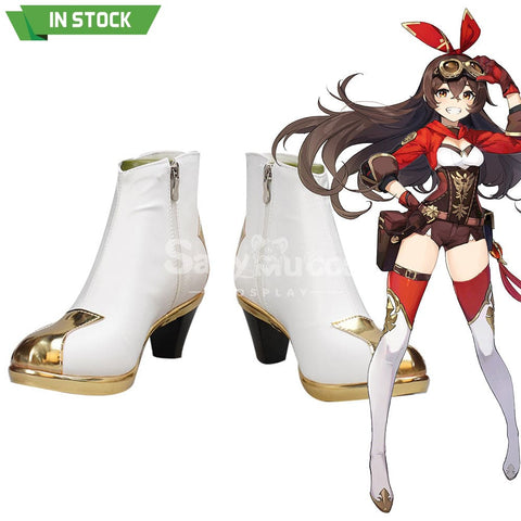 【In Stock】Game Genshin Impact Cosplay Amber Shoes Boots