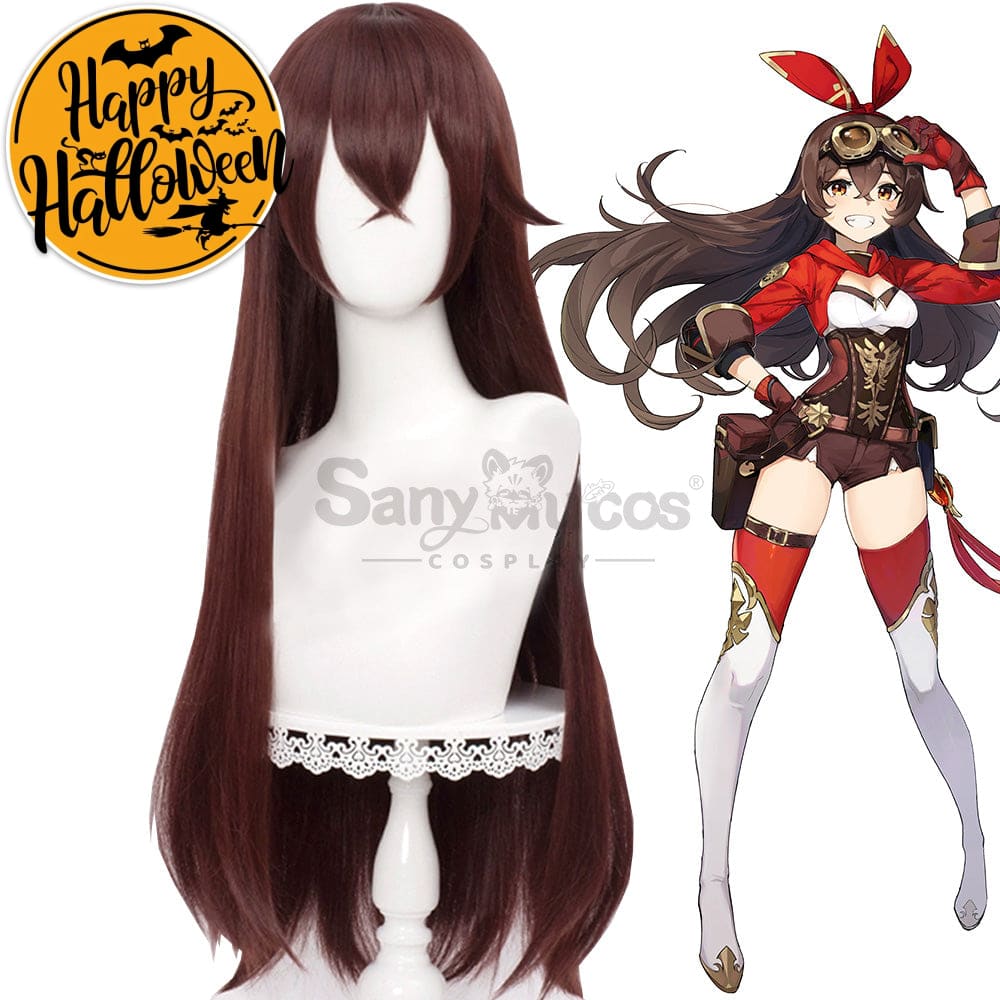 【In Stock】Game Genshin Impact Cosplay Amber Wig Wigs