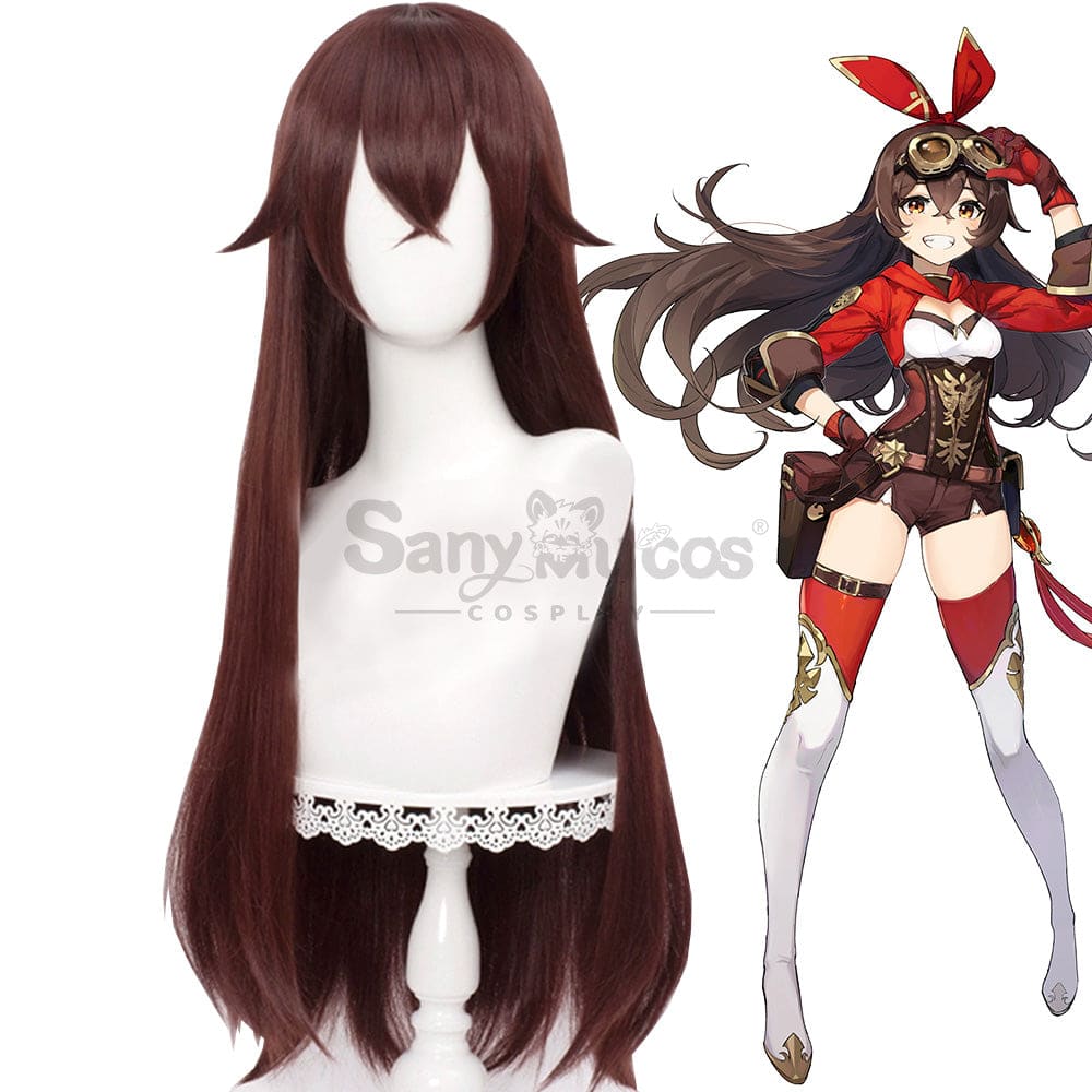 【In Stock】Game Genshin Impact Cosplay Amber Wig Wigs