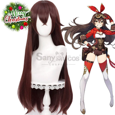 【In Stock】Game Genshin Impact Cosplay Amber Wig Wigs