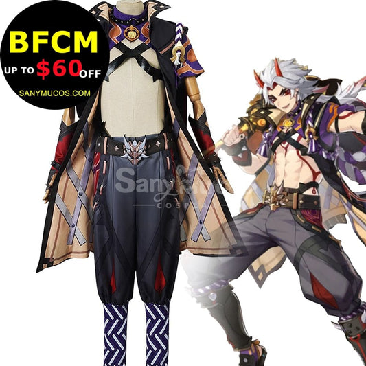 【In Stock】Game Genshin Impact Cosplay Arataki Itto Cosplay Costume Cosplay Costumes 1000