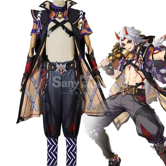 【In Stock】Game Genshin Impact Cosplay Arataki Itto Cosplay Costume Cosplay Costumes 1000