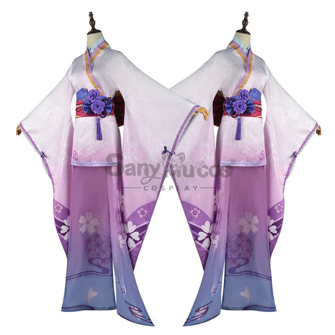 【In Stock】Game Genshin Impact Cosplay Baal Kimono Costume Plus Size Costumes