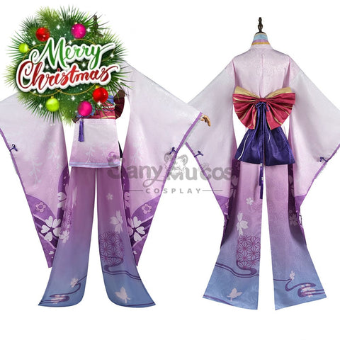 【In Stock】Game Genshin Impact Cosplay Baal Kimono Costume Plus Size Costumes