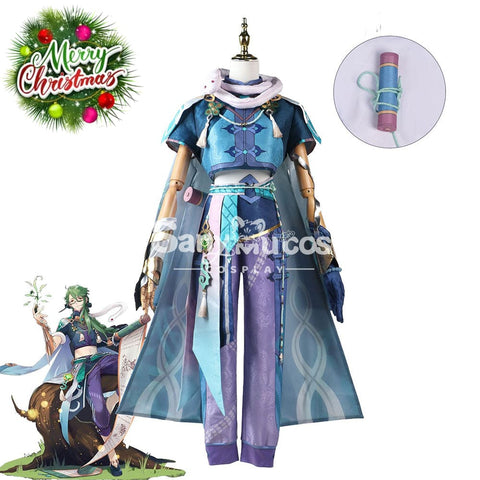 【In Stock】Game Genshin Impact Cosplay Baizhu Costume Plus Size Costumes