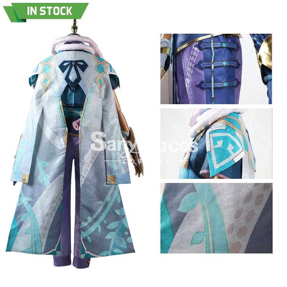 【In Stock】Game Genshin Impact Cosplay Baizhu Costume Plus Size Costumes