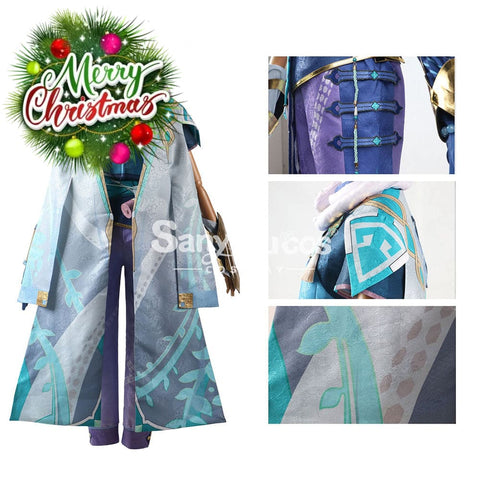 【In Stock】Game Genshin Impact Cosplay Baizhu Costume Plus Size Costumes