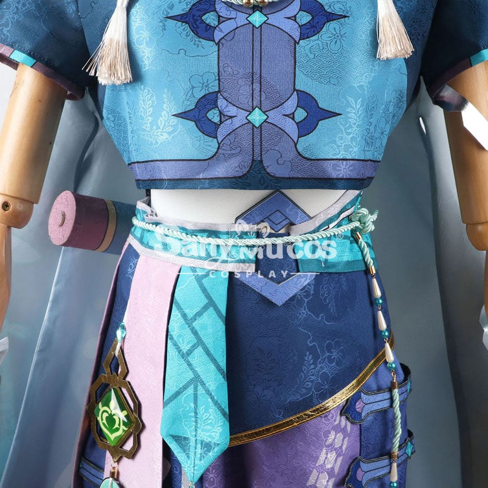【In Stock】Game Genshin Impact Cosplay Baizhu Costume Plus Size Costumes