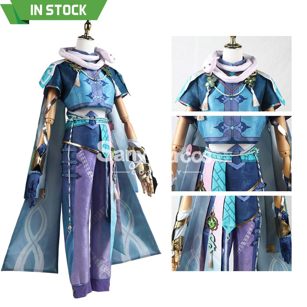 【In Stock】Game Genshin Impact Cosplay Baizhu Costume Plus Size Costumes