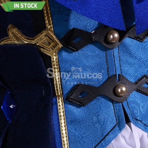 【In Stock】Game Genshin Impact Cosplay Bamboo Rain Xingqiu Costume Costumes