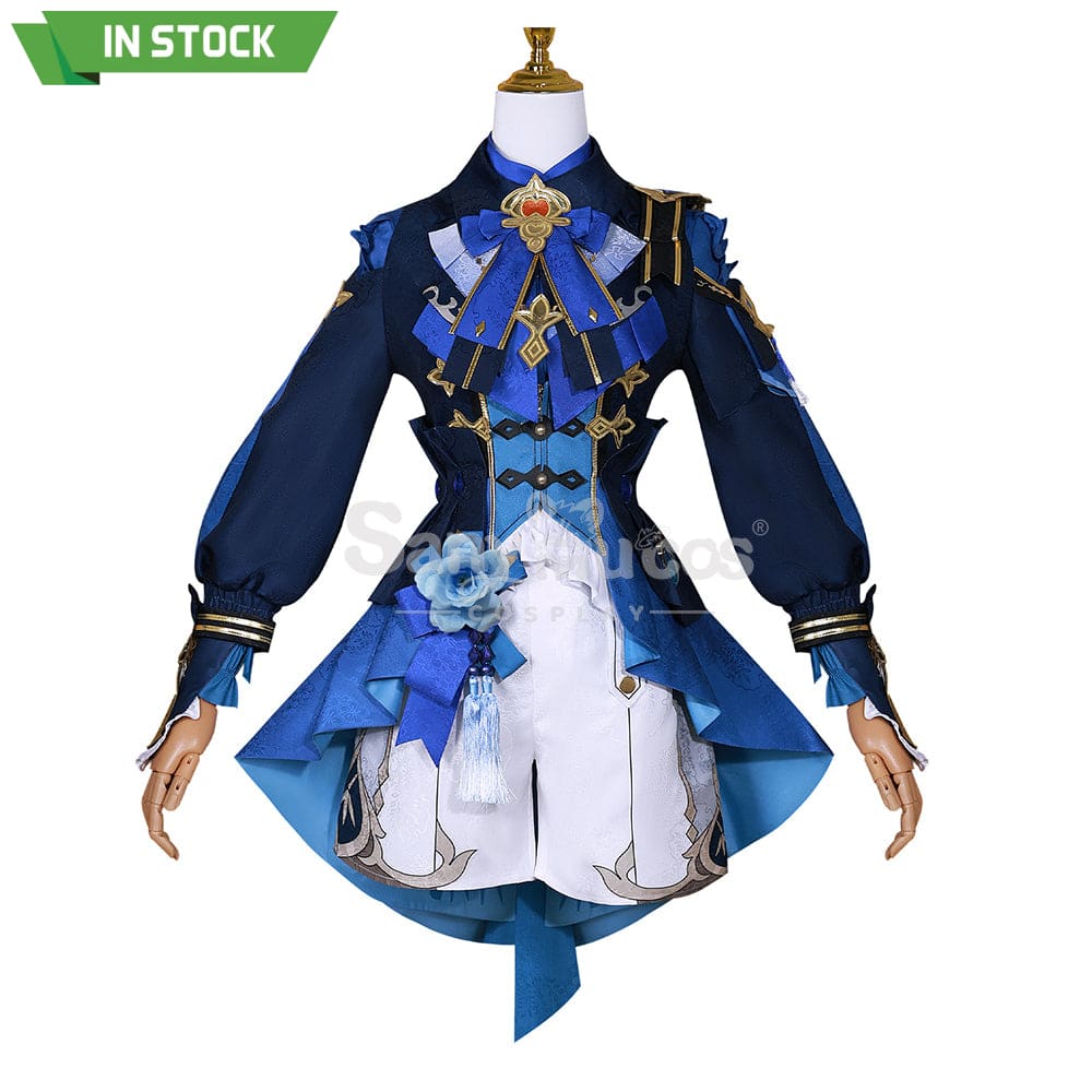 【In Stock】Game Genshin Impact Cosplay Bamboo Rain Xingqiu Costume Costumes