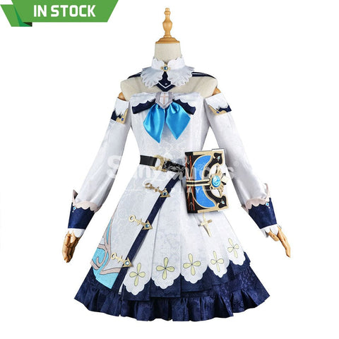 【In Stock】Game Genshin Impact Cosplay Barbara Costume Plus Size Costumes