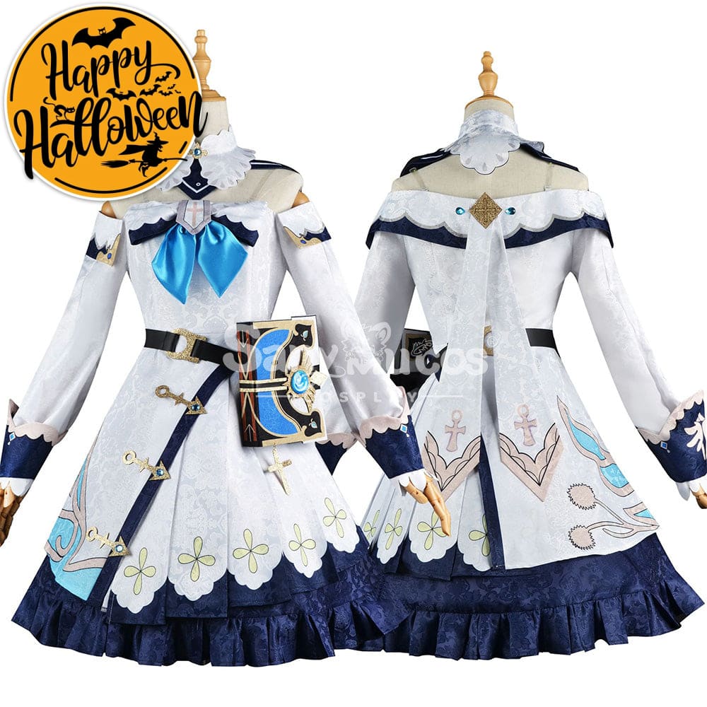 【In Stock】Game Genshin Impact Cosplay Barbara Costume Plus Size Costumes
