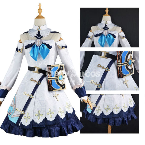 【In Stock】Game Genshin Impact Cosplay Barbara Costume Plus Size Costumes