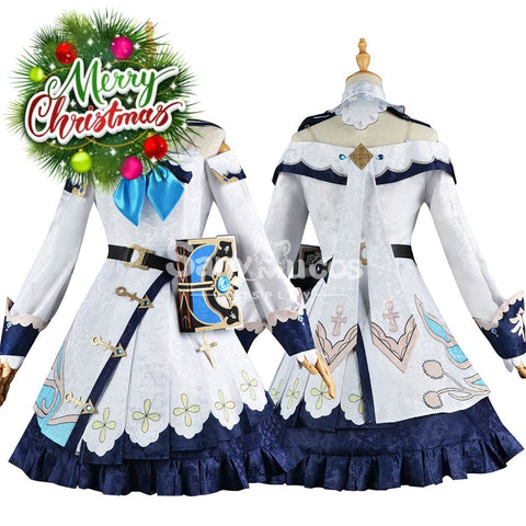 【In Stock】Game Genshin Impact Cosplay Barbara Costume Plus Size Costumes