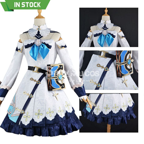 【In Stock】Game Genshin Impact Cosplay Barbara Costume Plus Size Costumes