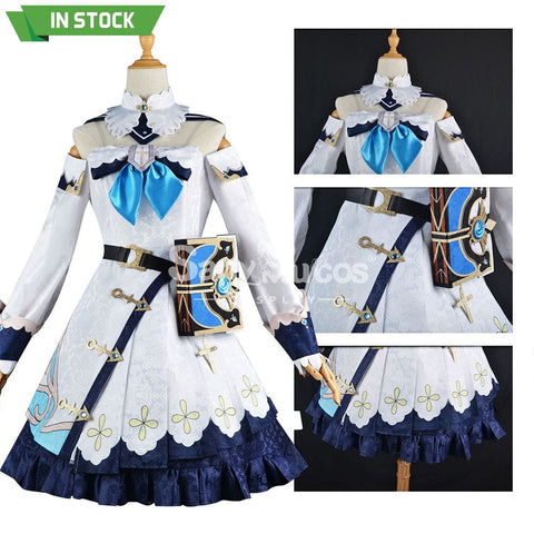 【In Stock】Game Genshin Impact Cosplay Barbara Costume Plus Size Costumes