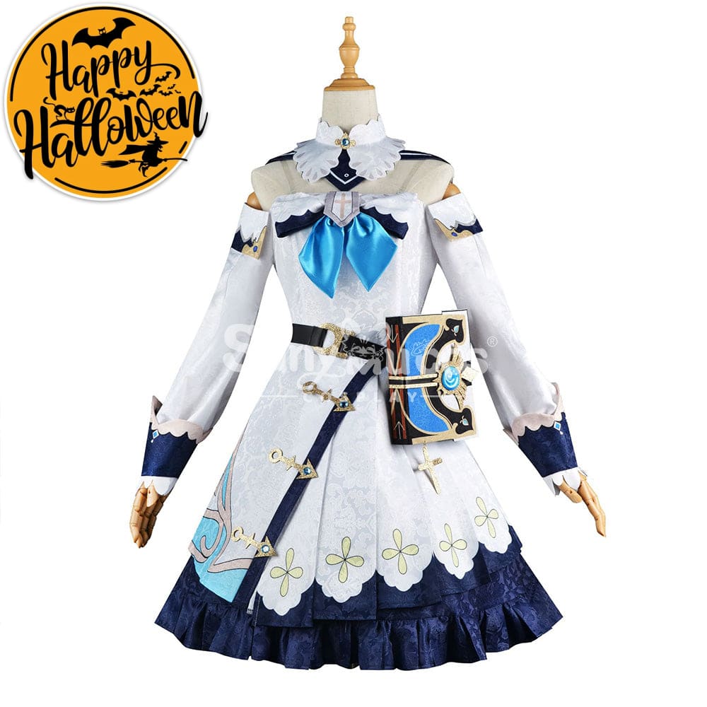 【In Stock】Game Genshin Impact Cosplay Barbara Costume Plus Size Costumes