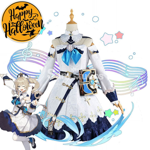 【In Stock】Game Genshin Impact Cosplay Barbara Costume Plus Size Costumes