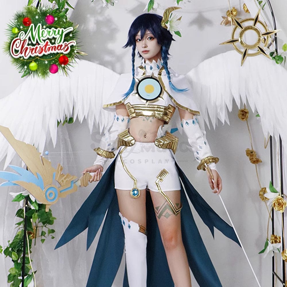 【In Stock】Game Genshin Impact Cosplay Barbatos Costume Plus Size Costumes