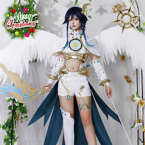 【In Stock】Game Genshin Impact Cosplay Barbatos Costume Plus Size Costumes