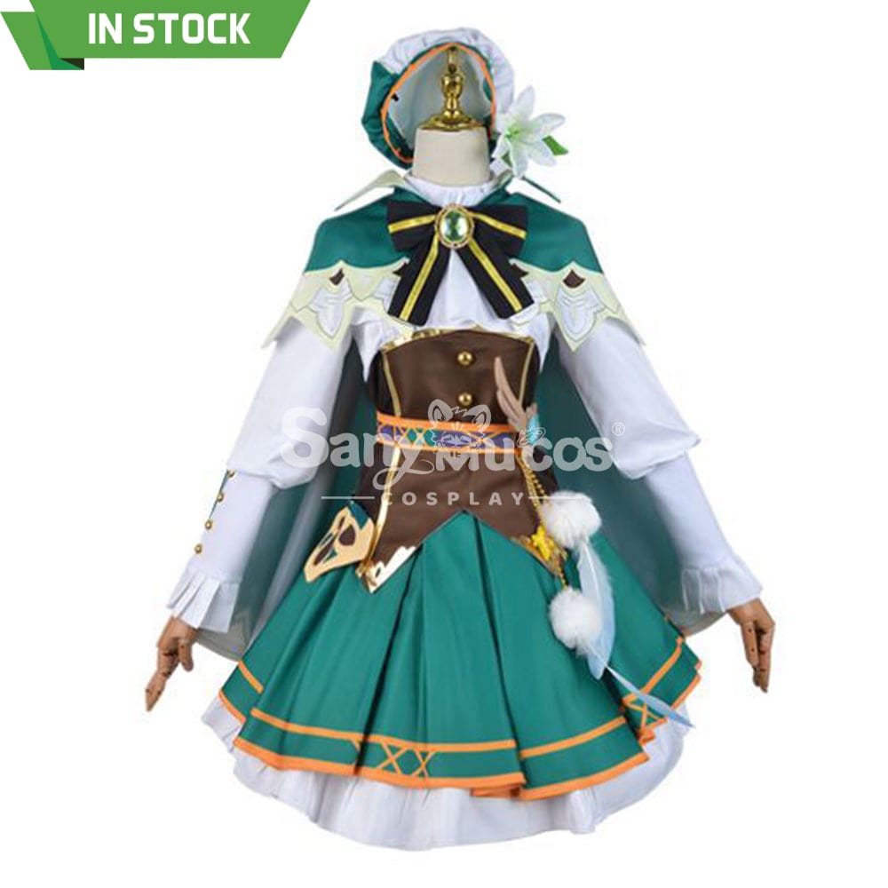 【In Stock】Game Genshin Impact Cosplay Barbatos/Venti Costume Plus Size Costumes