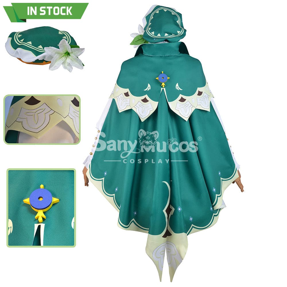 【In Stock】Game Genshin Impact Cosplay Barbatos/Venti Costume Plus Size Costumes