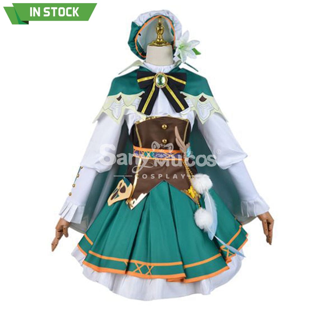 【In Stock】Game Genshin Impact Cosplay Barbatos/Venti Costume Plus Size Costumes