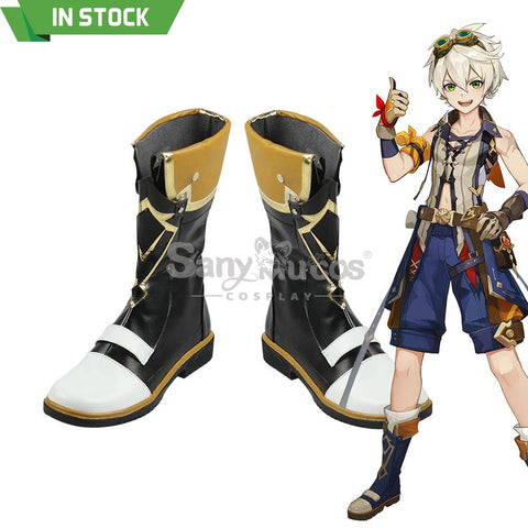 【In Stock】Game Genshin Impact Cosplay Bennett Shoes Boots