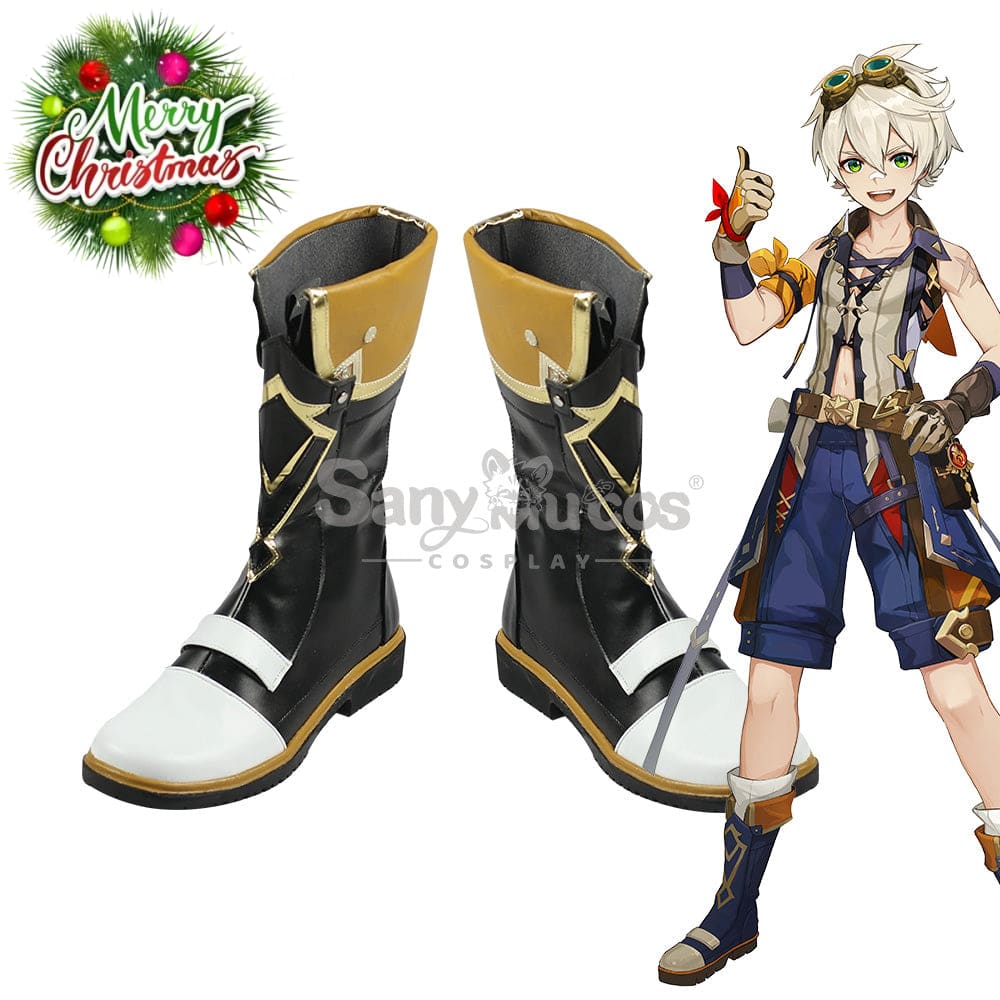 【In Stock】Game Genshin Impact Cosplay Bennett Shoes Boots