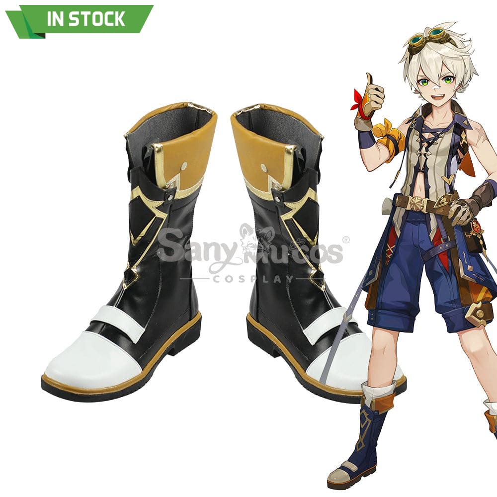 【In Stock】Game Genshin Impact Cosplay Bennett Shoes Boots