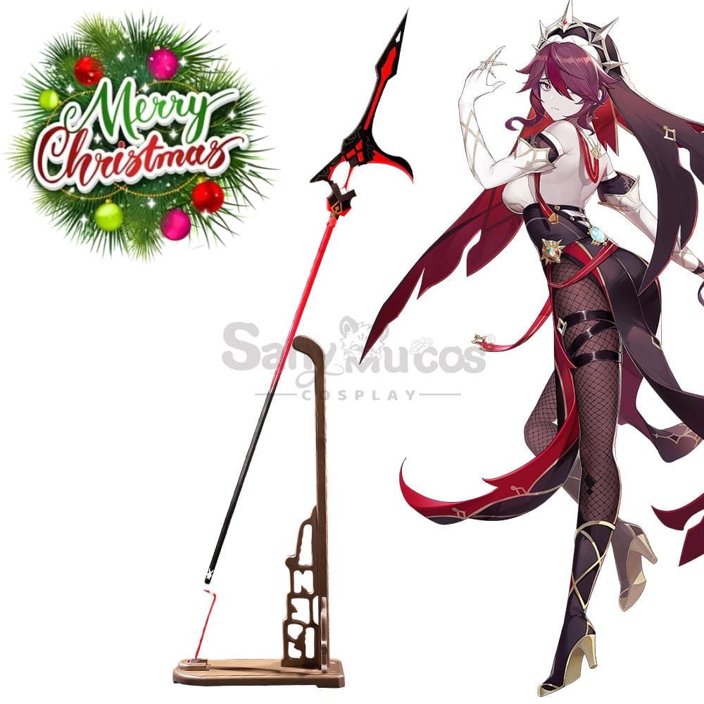 【In Stock】Game Genshin Impact Cosplay Blackcliff Pole Rosaria Prop