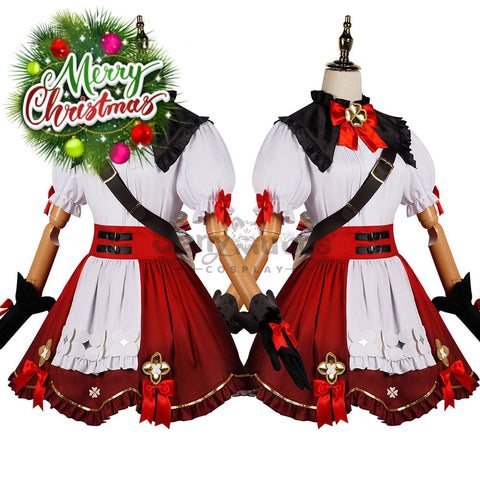 【In Stock】Game Genshin Impact Cosplay Blossoming Starlight Klee Costume Costumes