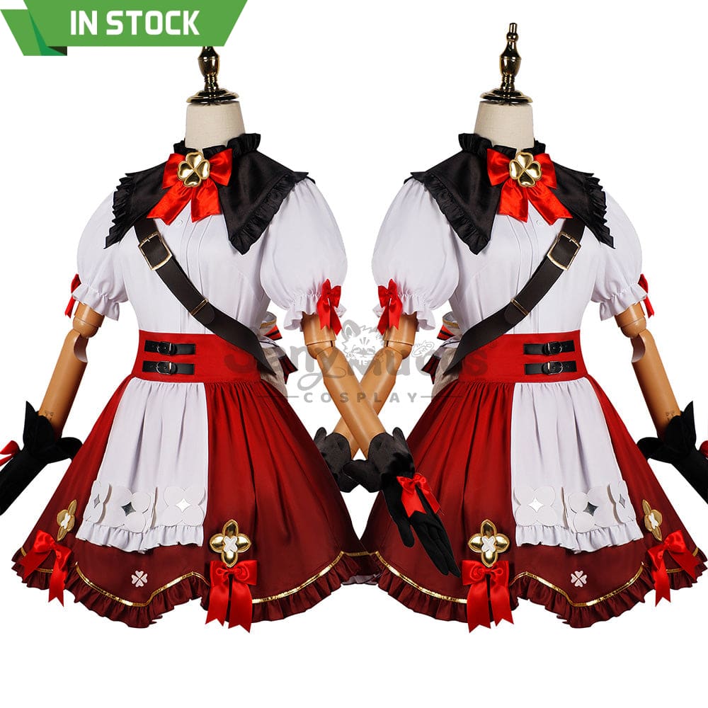 【In Stock】Game Genshin Impact Cosplay Blossoming Starlight Klee Costume Costumes