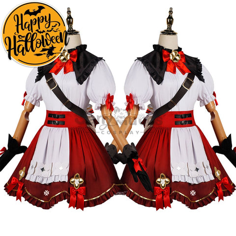 【In Stock】Game Genshin Impact Cosplay Blossoming Starlight Klee Costume Costumes