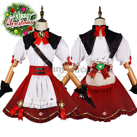 【In Stock】Game Genshin Impact Cosplay Blossoming Starlight Klee Costume Costumes