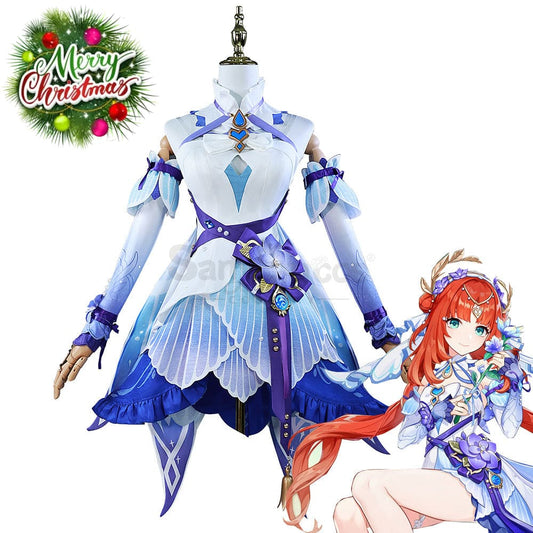 【In Stock】Game Genshin Impact Cosplay Breeze Of Sanaa Nilou Costume Plus Size Costumes 1000