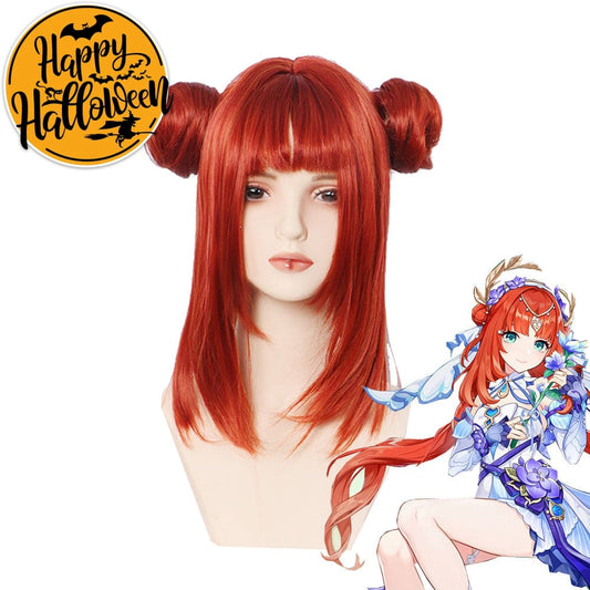 【In Stock】Game Genshin Impact Cosplay Breeze Of Sanaa Nilou Wig Wigs 1000