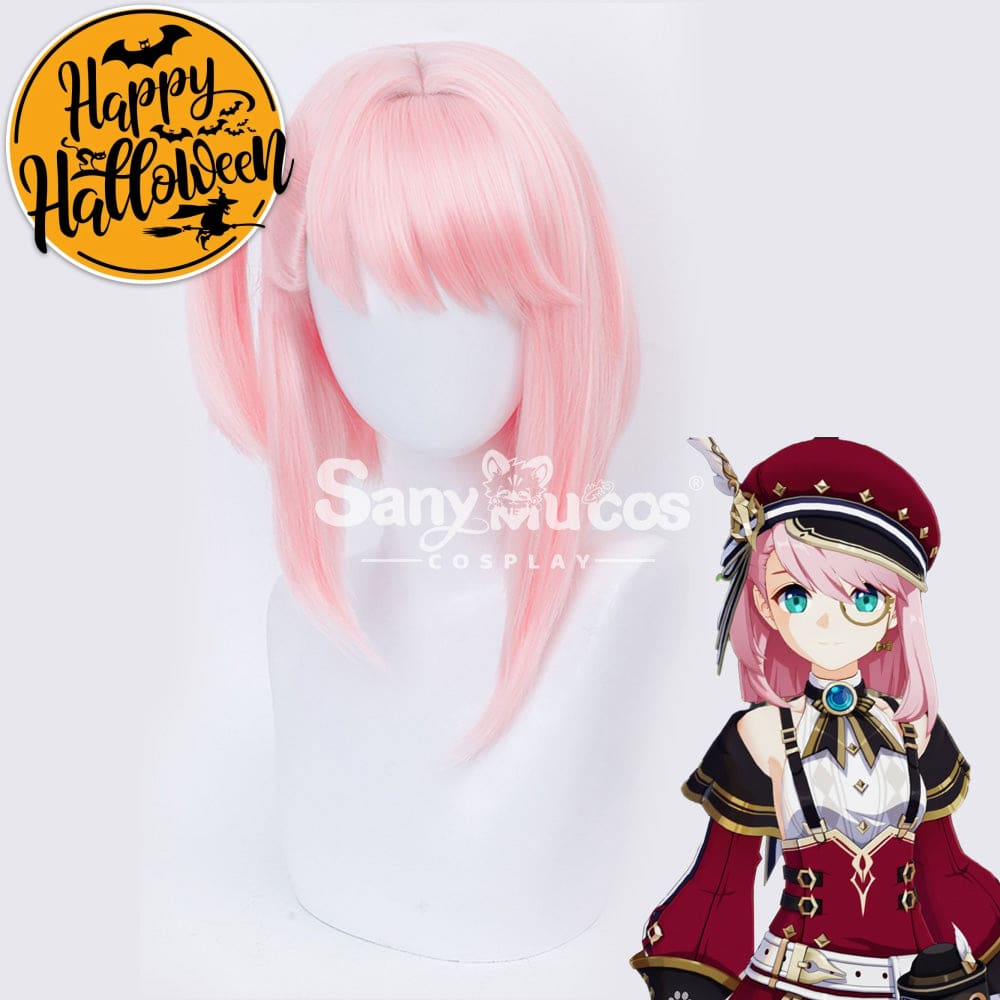 Game Genshin Impact Cosplay Charlotte Wig Wigs