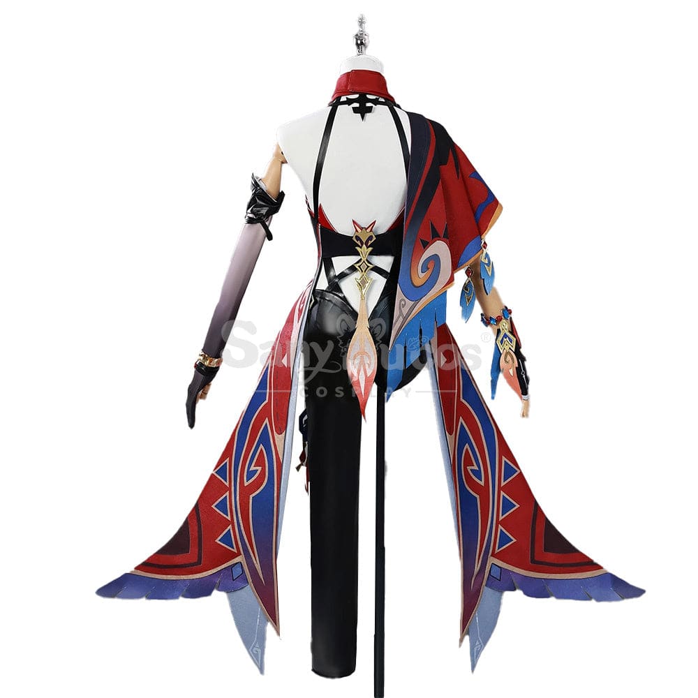 【In Stock】Game Genshin Impact Cosplay Chasca Costume Plus Size Costumes