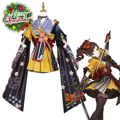 【In Stock】Game Genshin Impact Cosplay Chiori Costume Costumes