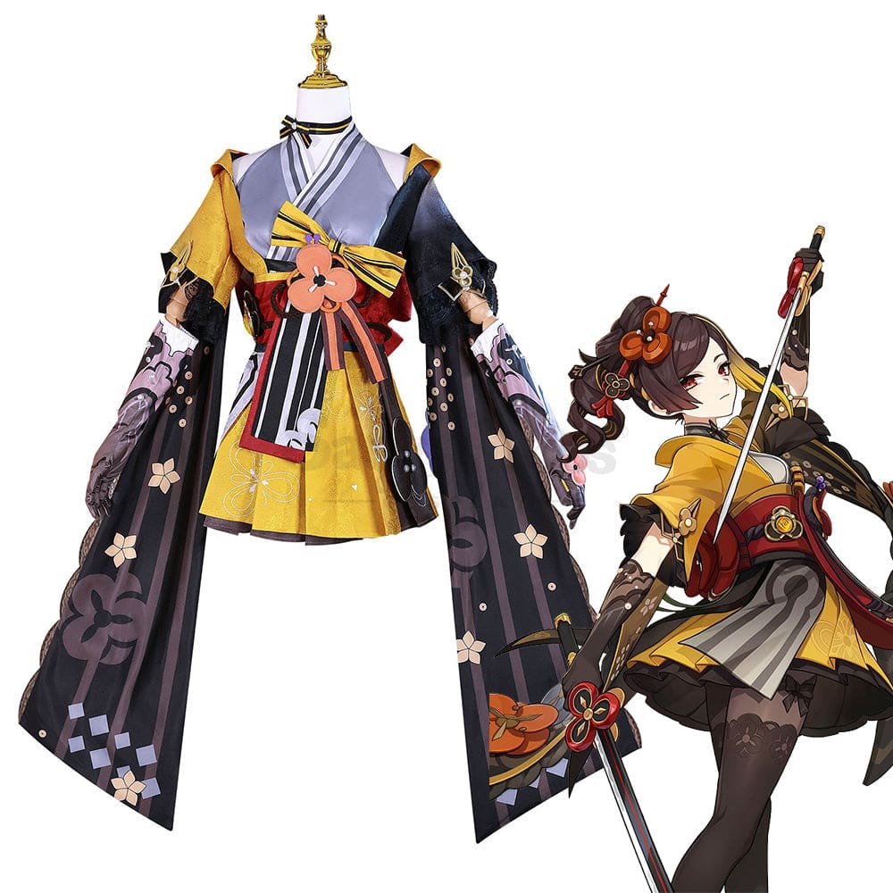 【In Stock】Game Genshin Impact Cosplay Chiori Costume Costumes