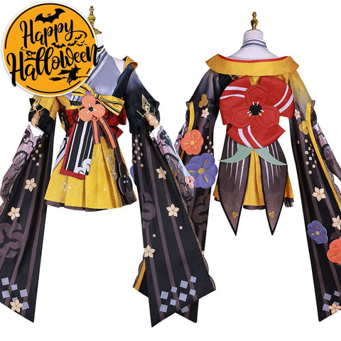 【In Stock】Game Genshin Impact Cosplay Chiori Costume Costumes