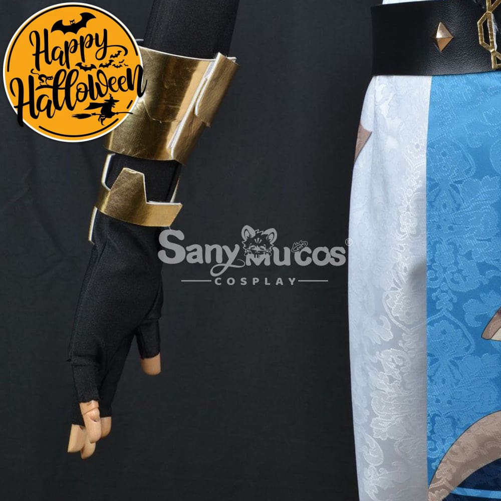 【In Stock】Game Genshin Impact Cosplay Chongyun Costume Plus Size Costumes