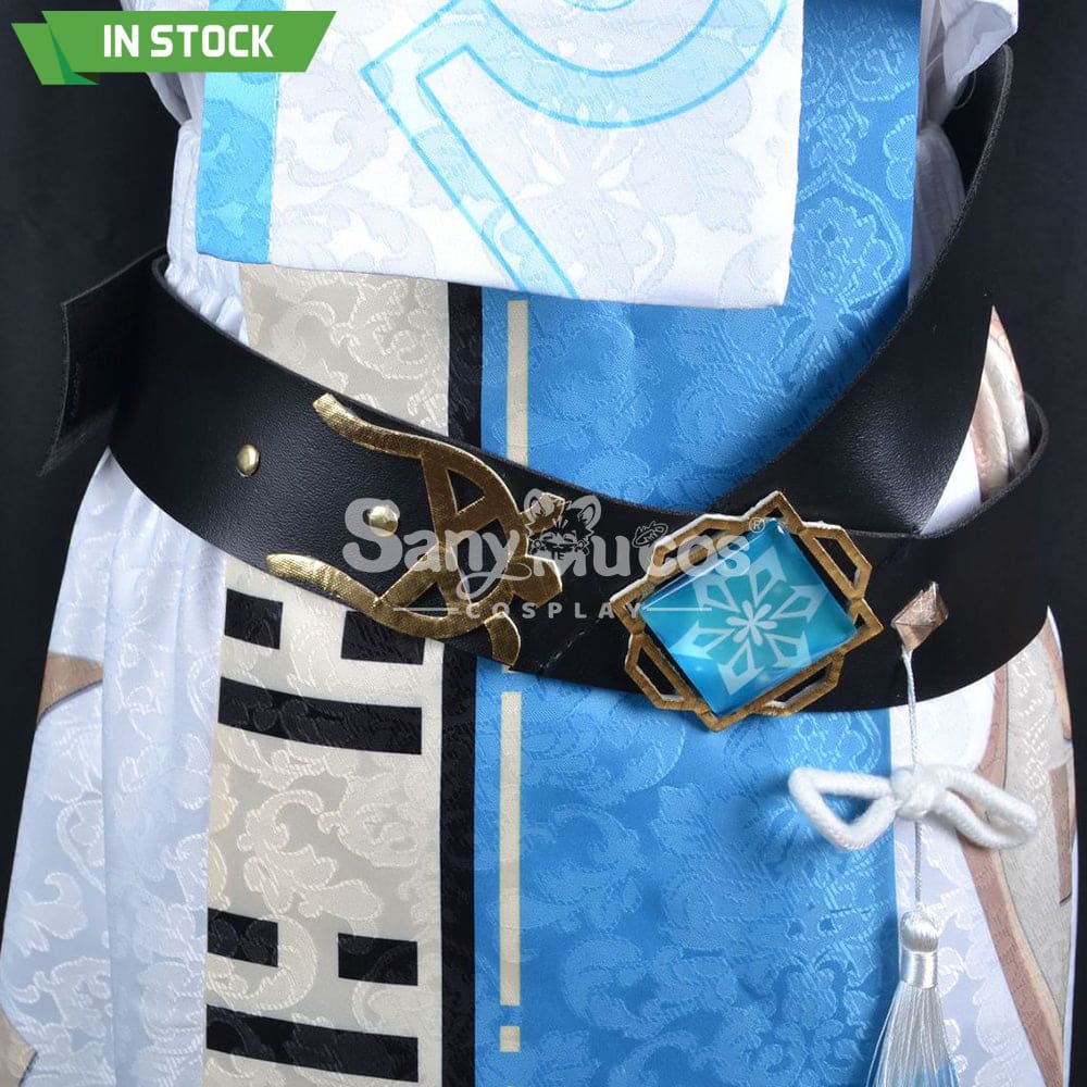 【In Stock】Game Genshin Impact Cosplay Chongyun Costume Plus Size Costumes