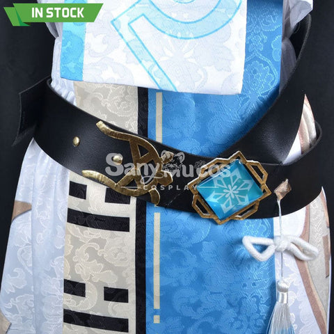 【In Stock】Game Genshin Impact Cosplay Chongyun Costume Plus Size Costumes