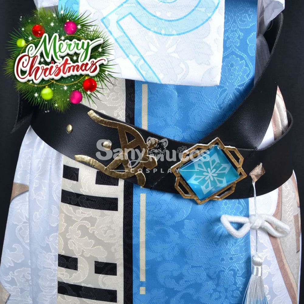 【In Stock】Game Genshin Impact Cosplay Chongyun Costume Plus Size Costumes